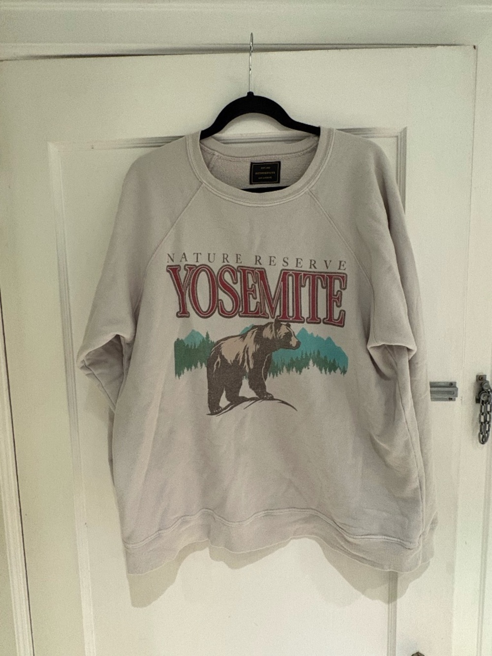 NWOT Free People Retrobrand Yosemite Sweatshirt size M